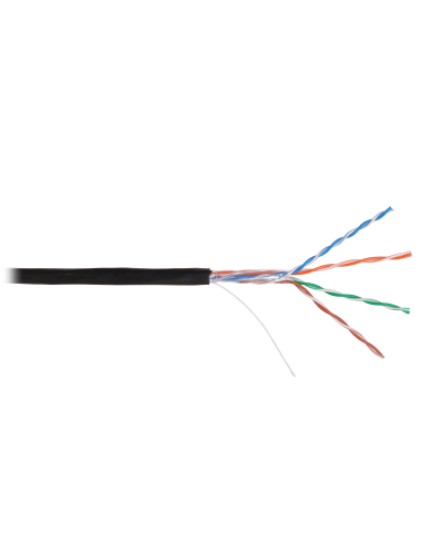 U/UTP 4pair, Cat5e, Solid, Out, PVC (NMC 4100B-BK). Кабель «витая пара» (LAN) для структурированных систем связи. NIKOMAX в Череповце