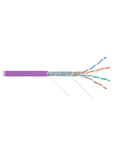 F/UTP 4pair, Cat5e, Solid, In, нг(А)-HF (NMC 4200C-VL). Кабель «витая пара» (LAN) для структурированных систем связи. NIKOMAX в Череповце