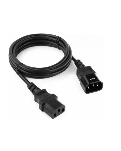 NTSS-PC13142 C13-С14 проводник.:3х0.75мм2 1.8м 220/250В 10А черный. Кабель питания. NTSS в Череповце