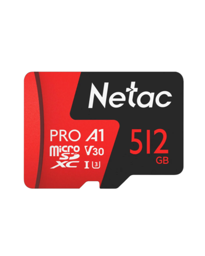 NT02P500PRO-512G-R. Карта памяти microSDXC, 512 ГБ, Class 10. Netac в Череповце