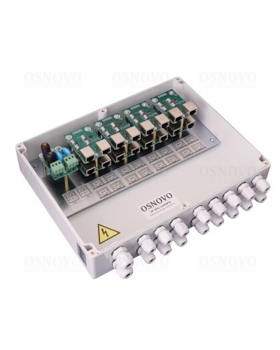 SP-IP8/1000PW. Устройство грозозащиты цепей Ethernet. OSNOVO в Череповце