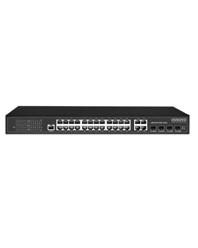 SW-8244/L(400W). Коммутатор 24-портовый  Gigabit Ethernet с PoE. OSNOVO в Череповце