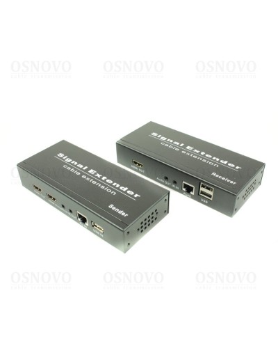 TLN-HiKM2+RLN-HiKM2. Удлинитель HDMI, ИК-сигнала, 2*USB. OSNOVO в Череповце