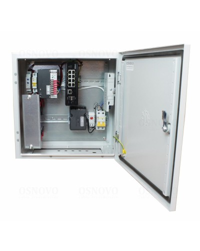 OS-44TB1(SW-60812/I). Уличная станция с термостабилизацией и резервным питанием. OSNOVO в Череповце