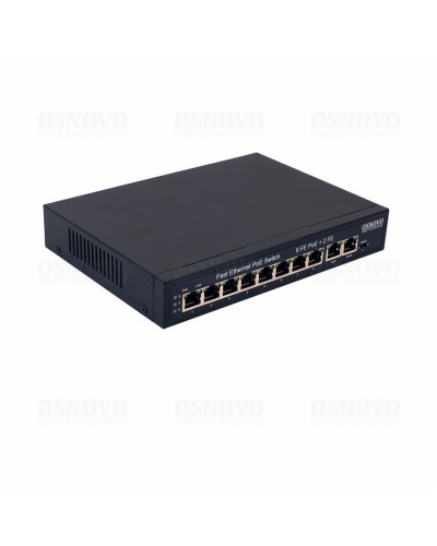SW-21000(120W). Коммутатор 10-портовый  Fast Ethernet с PoE. OSNOVO в Череповце