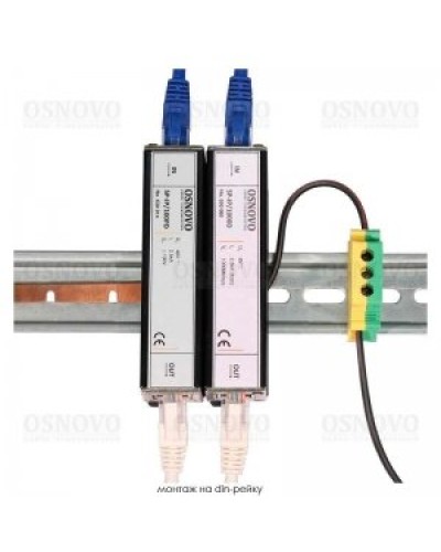 SP-IP/1000D. Устройство грозозащиты цепей Ethernet. OSNOVO в Череповце
