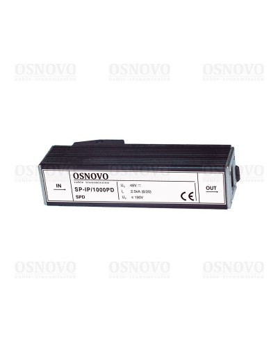 SP-IP/1000PD. Устройство грозозащиты цепей Ethernet. OSNOVO в Череповце