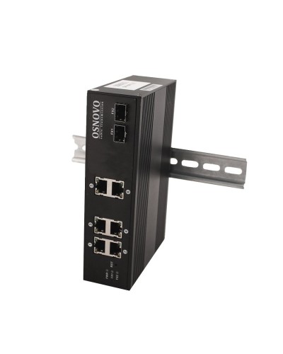 SW-8062/IC. Промышленный PoE коммутатор Gigabit Ethernet на 8 портов. OSNOVO в Череповце
