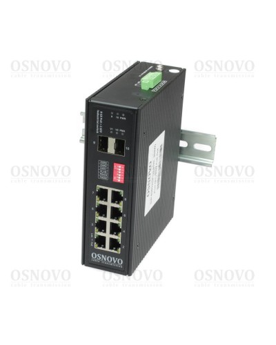 SW-80802/I(Port 90W, 300W). Коммутатор с PoE. OSNOVO в Череповце