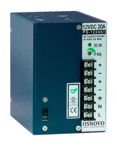 PS-12240/I. Блок питания промышленный. OSNOVO в Череповце