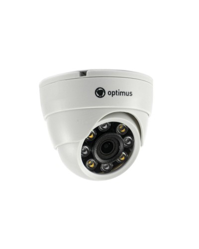 IP-E025.0(2.8)PL_DP03. Видеокамера IP купольная. Optimus в Череповце
