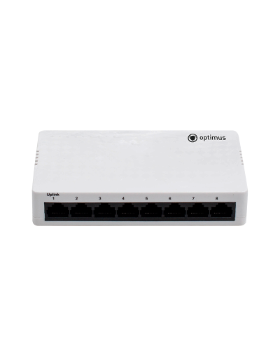 U1EN-7G/1G. Коммутатор 7-портовый. Optimus в Череповце