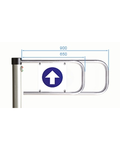 PERCo-ASG-650. Створка для калитки. PERCo в Череповце