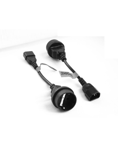 Cord PCM SCUT IEC320 to Type-F. Кабель IEC-320 C14 to Socket Type-F. POWERCOM в Череповце