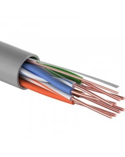 U/UTP Light, CAT 5, PVC, 4PR, 26AWG, омедненный INDOOR, SOLID, серый, 305м, PROconnect (01-0048-3). Кабель «витая пара» (LAN) для структурированных систем связи. PROCONNECT в Череповце