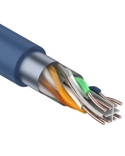 F/UTP, CAT 6, PVC, 4PR, 23AWG, омедненный INDOOR, SOLID, серый, 305м, PROconnect (01-0147-3). Кабель «витая пара» (LAN) для структурированных систем связи. PROCONNECT в Череповце