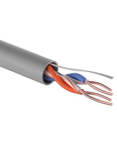 U/UTP 2PR 24AWG, CCA, CAT5e PVC, 305м. PROconnect (01-0022-3). Кабель «витая пара» (LAN) для структурированных систем связи. PROCONNECT в Череповце