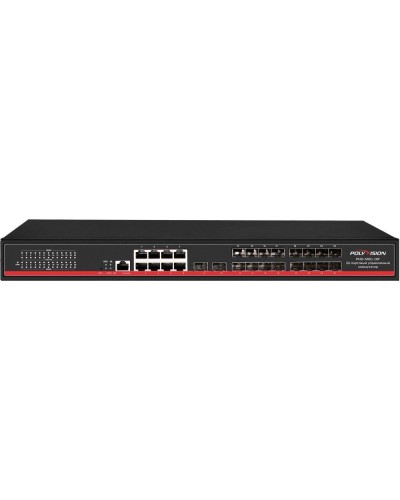 PND-M8G-18F. Коммутатор управляемый оптический 26 портовый. Polyvision в Череповце