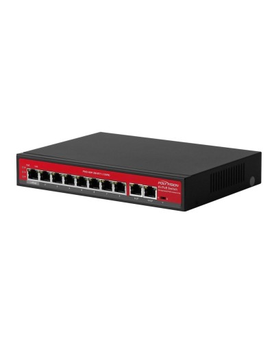 PND-08P-2G (120W). Коммутатор AI 10-портовый с функцией PoE. Polyvision в Череповце