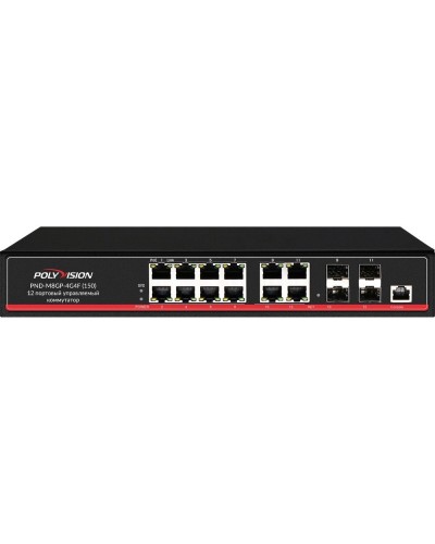 PND-M8GP-4G4F(150). Коммутатор управляемый оптический 12 портовый. Polyvision в Череповце