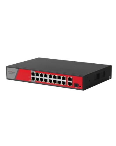 PND-16P-2G1F-BT2 (300W). Коммутатор гибридный 16+2+1 с PoE. Polyvision в Череповце