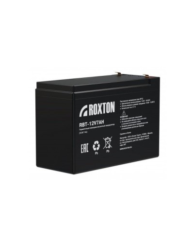 RBT-12V7AH. Аккумулятор герметичный свинцово-кислотный. ROXTON в Череповце