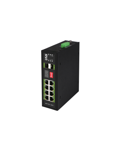 RVi-1NSI8GP-2S. Коммутатор с питанием по PoE. RVi в Череповце