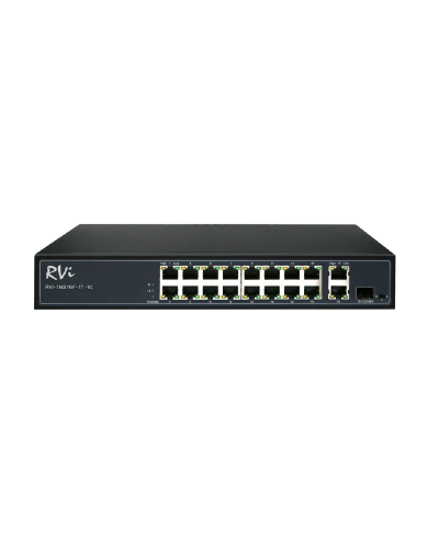 RVi-1NS16F-1T-1C. Коммутатор с питанием по PoE. RVi в Череповце