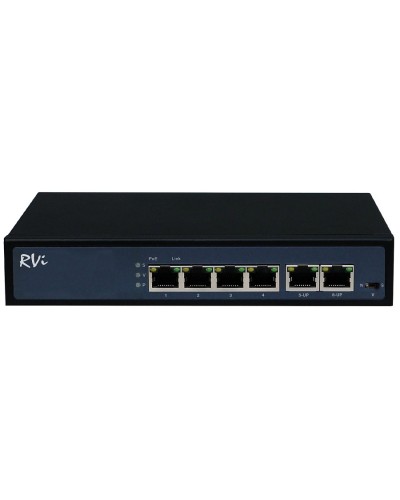 RVi-1NS04F-2T. Коммутатор с питанием по PoE. RVi в Череповце