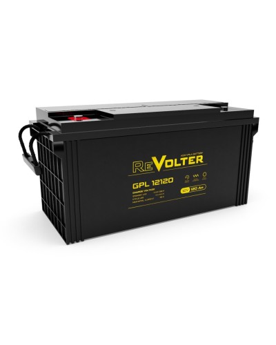 Revolter GPL 12120. Аккумулятор автомобильный герметичный свинцово-кислотный. Revolter в Череповце