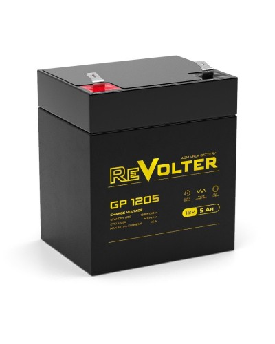 Revolter GP 1205. Аккумулятор автомобильный герметичный свинцово-кислотный. Revolter в Череповце