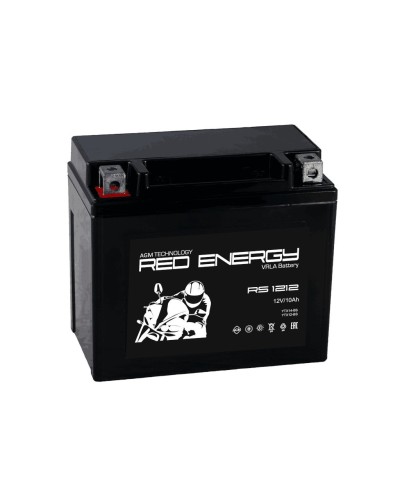 Red Energy RS 1212. Аккумулятор герметичный свинцово-кислотный стартерный. Red Energy в Череповце