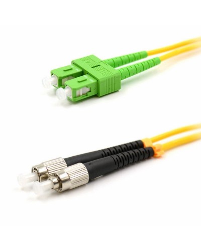 Патч-корд оптический переходной (SM), 9/125 (OS2), SC/APC-FC/UPC, (Duplex), PVC, 5м REXANT (50-2857-1): Патч-корд оптический в Череповце