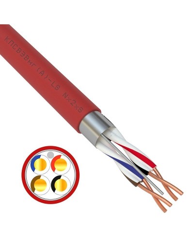 КПСВЭВнг(А)-LS 2х2х0,5 (01-4865-1)(REXANT). Кабель для систем пожарной и охранной сигнализации. Rexant в Череповце