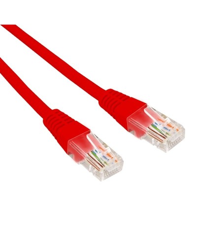 Патч-корд U/UTP CAT 6, RJ45-RJ45, 26AWG, LSZH, красный, 0.3м REXANT (02-0293-03). Патч-корд UTP. Rexant в Череповце