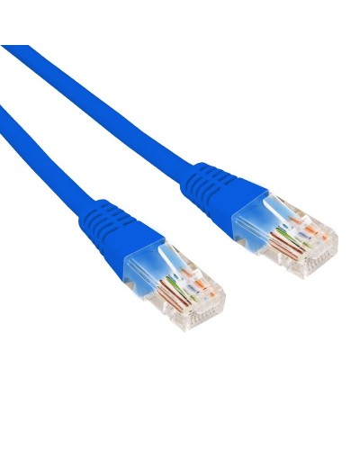 Патч-корд U/UTP CAT 6, RJ45-RJ45, 26AWG, LSZH, синий, 1.5м REXANT (02-0294-105). Патч-корд UTP. Rexant в Череповце