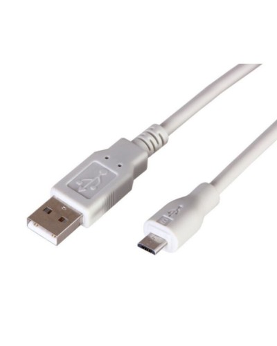Кабель USB-A – micro USB, 1А, 1,8м, ПВХ, белый REXANT (18-1164): Кабель для программирования в Череповце