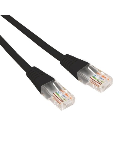Патч-корд U/UTP CAT 6, RJ45-RJ45, 26AWG, LSZH, черный, 0.5м REXANT (02-0292-05). Патч-корд UTP. Rexant в Череповце