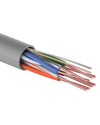 U/UTP, CAT 5e, ZH нг(А)-HF, 4PR, 24AWG, INDOOR, SOLID LIGHT 305 м (01-0059). Кабель «витая пара» (LAN) для структурированных систем связи. Rexant в Череповце