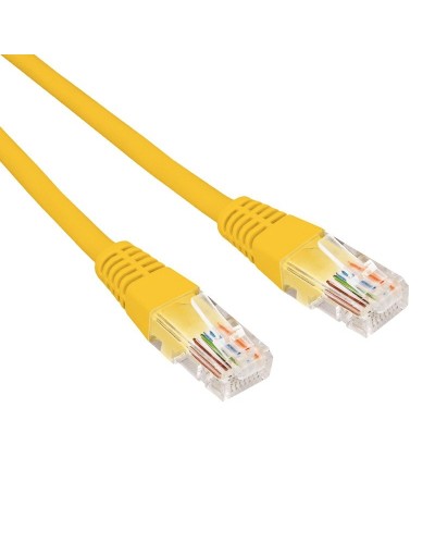 Патч-корд U/UTP CAT 6, RJ45-RJ45, 26AWG, LSZH, желтый, 3м REXANT (02-0295-3). Патч-корд UTP. Rexant в Череповце