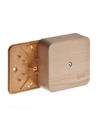 Коробка TYCO ОП 79х79х32мм IP40 сосна (65004-27М). Коробка распределительная. RuVinil в Череповце