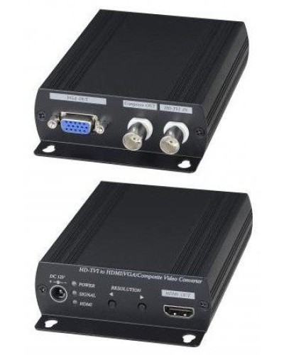 AD001HD4. Преобразователь-разветвитель AHD/HDCVI/HDTVI в HDMI/VGA/CVBS. SC&T в Череповце