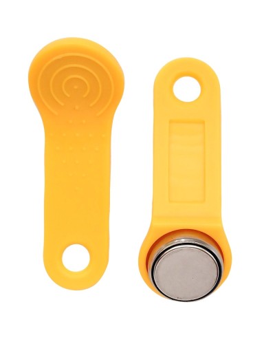 RW 1990 SLINEX (желтый). Ключ электронный Touch Memory с держателем. SLINEX в Череповце