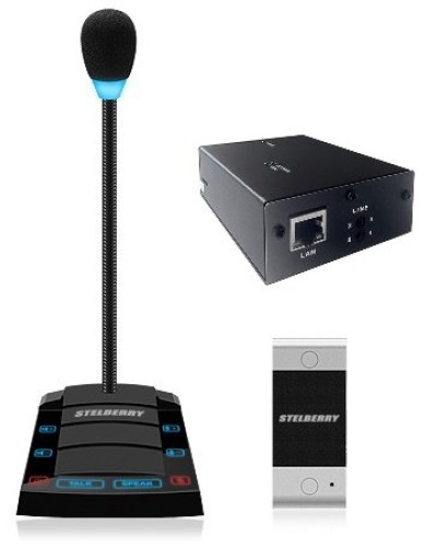 SX-510/1. Устройство переговорное клиент-кассир, дуплексное, с записью переговоров. STELBERRY в Череповце