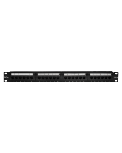 Патч-панель 19", 24хRJ-45, UTP, Cat.5e, 1U (10-0403): Патч-панель 19'' в Череповце