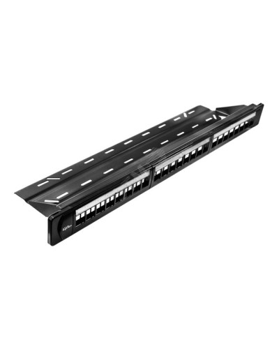 Модульная патч-панель 19", под 24 модуля Keystone, UTP, 1U (10-0401): Модульная патч-панель под 24 модуля, UTP, 1U в Череповце