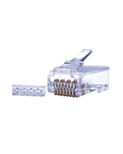Коннекторы 8P8C UTP Cat.6 3U (RJ-45) (100шт) (10-0206). Разъем RJ-45. SUPRLAN в Череповце
