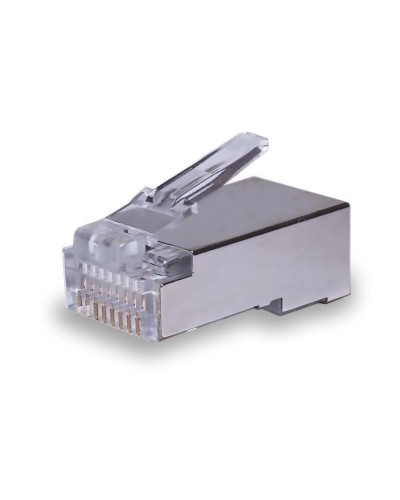 Коннекторы 8P8C FTP Cat.5e (RJ-45) (100шт) (10-0231). Разъем RJ-45. SUPRLAN в Череповце