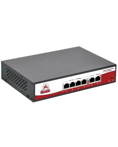 SR-PS0420FBL. Коммутатор с питанием по PoE. SarmatT в Череповце