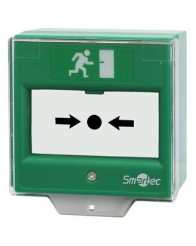 ST-ER114D-GN. Устройство разблокировки двери со стеклянной вставкой. Smartec в Череповце